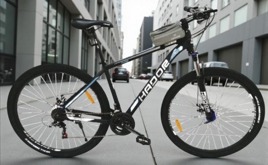 صورة دراجة المنيوم رياضية مقاس 29 - أسود